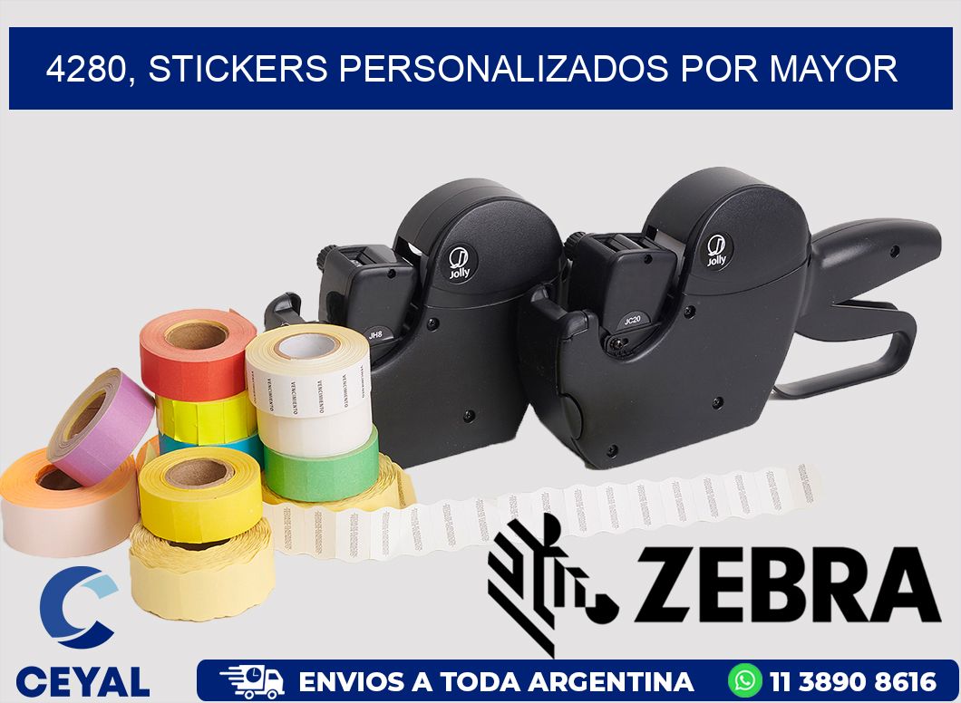 4280, stickers personalizados por mayor
