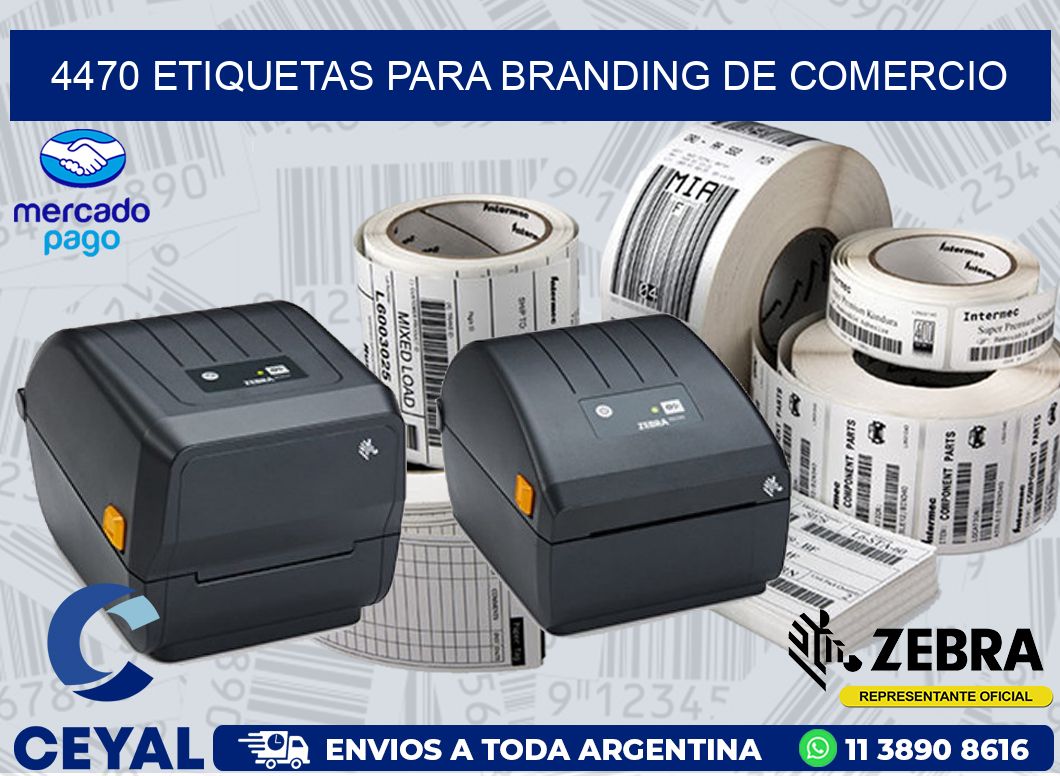 4470 ETIQUETAS PARA BRANDING DE COMERCIO