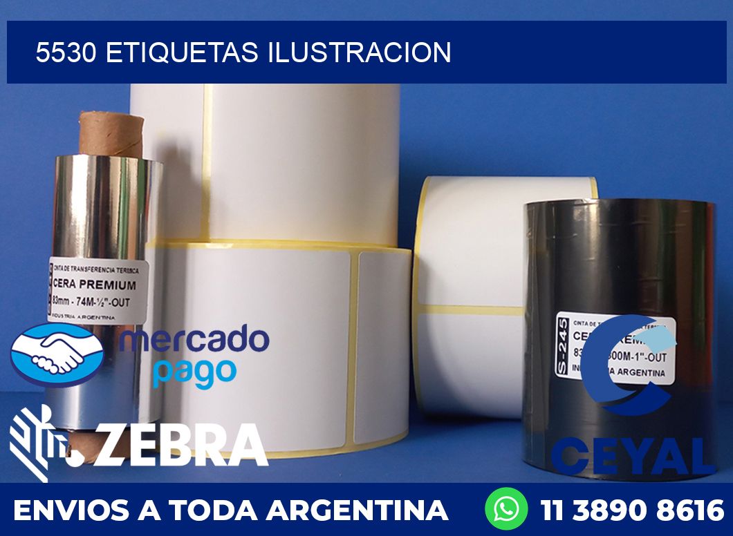 5530 ETIQUETAS ILUSTRACION
