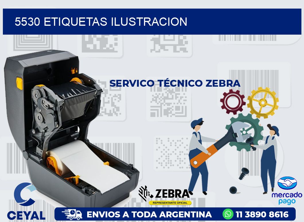 5530 ETIQUETAS ILUSTRACION