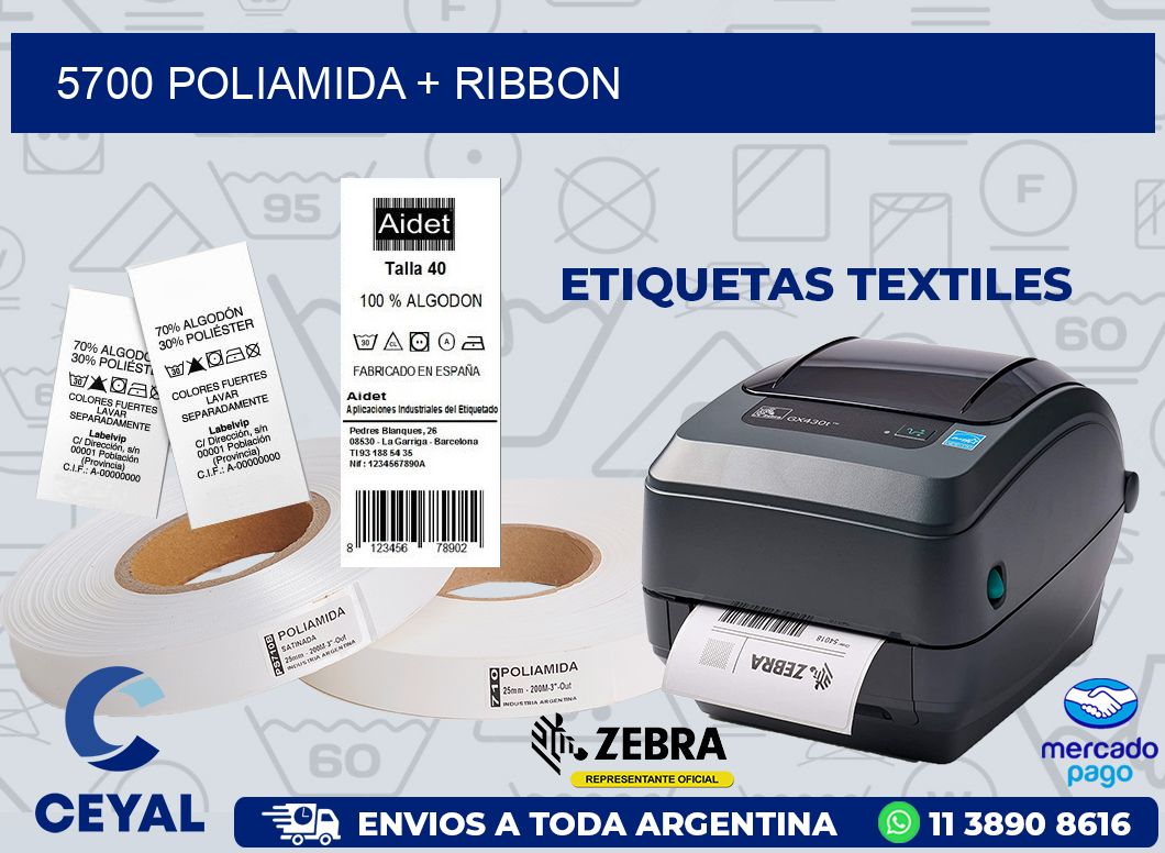 5700 POLIAMIDA + RIBBON