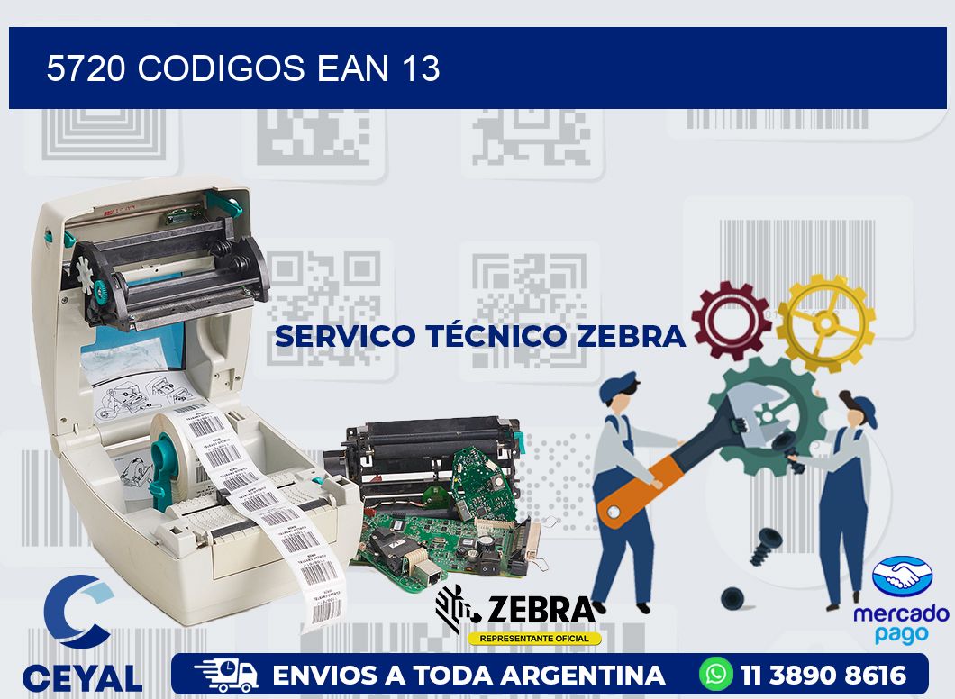 5720 CODIGOS EAN 13