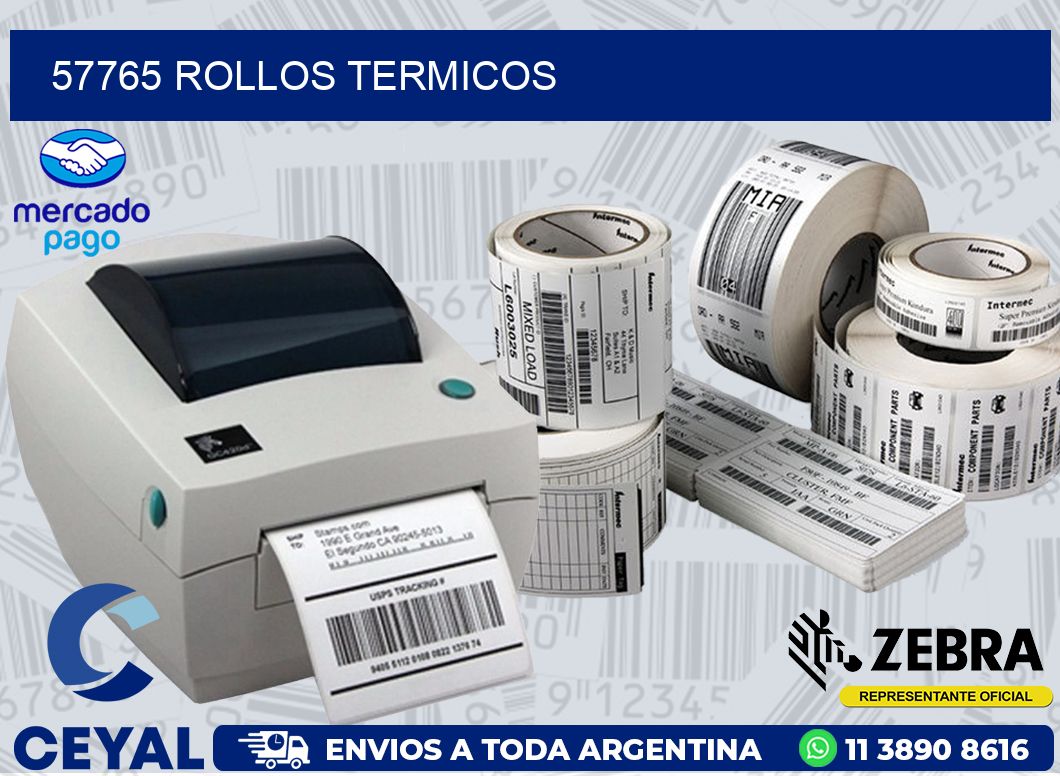 57765 ROLLOS TERMICOS