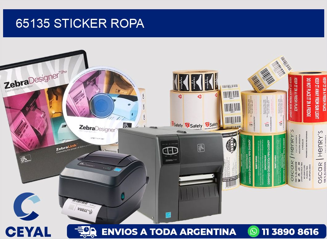 65135 STICKER ROPA