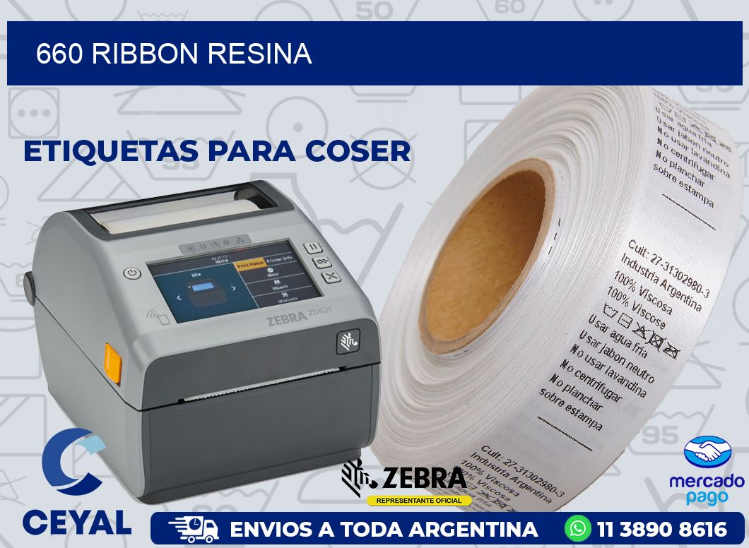 660 RIBBON RESINA