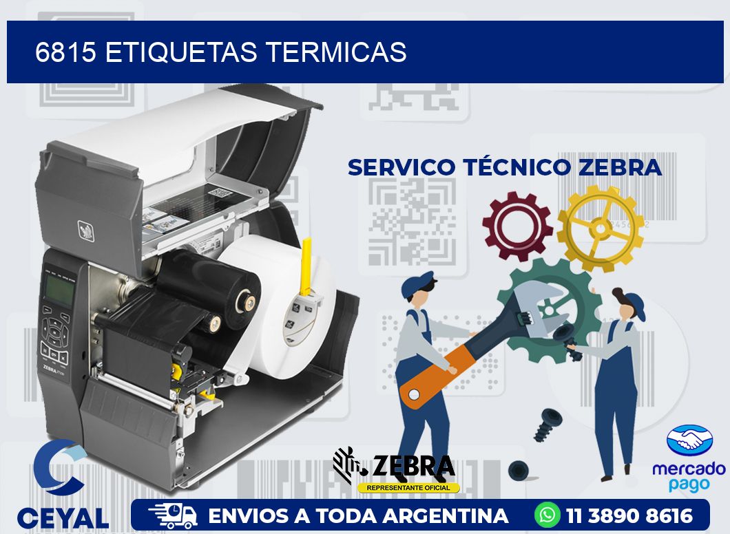 6815 ETIQUETAS TERMICAS