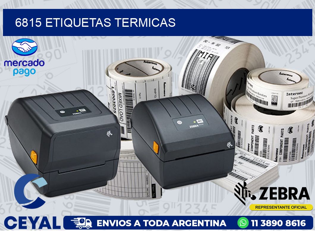 6815 ETIQUETAS TERMICAS