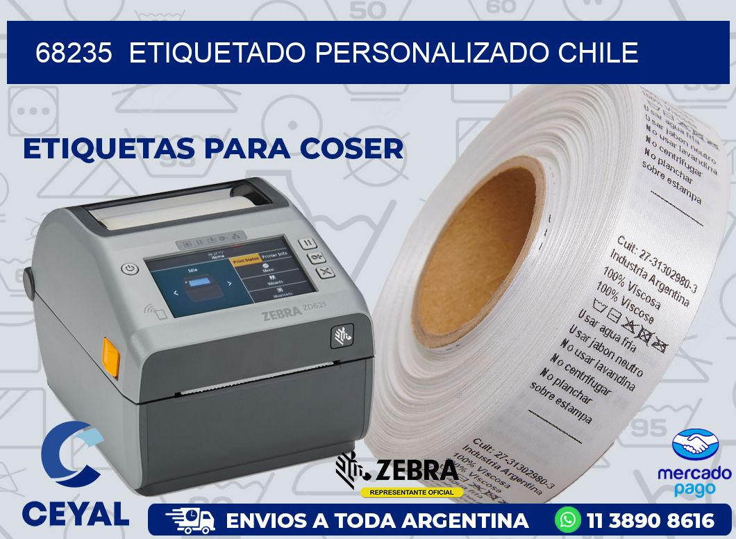 68235  ETIQUETADO PERSONALIZADO CHILE