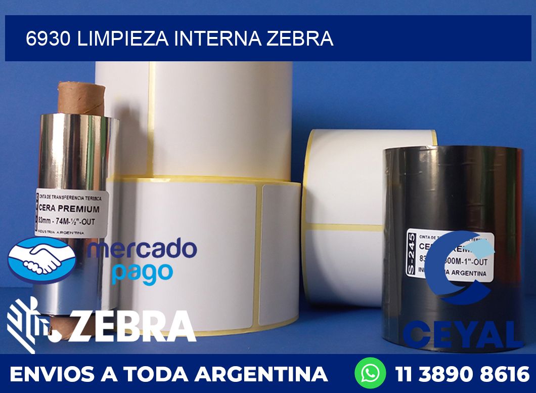 6930 LIMPIEZA INTERNA ZEBRA