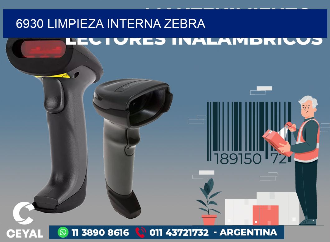 6930 LIMPIEZA INTERNA ZEBRA