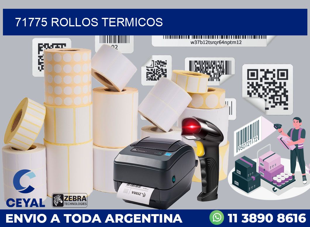 71775 ROLLOS TERMICOS