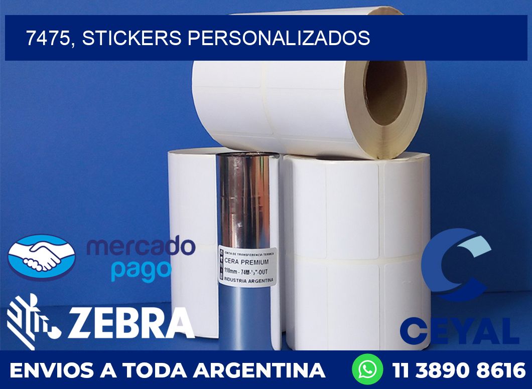 7475, stickers personalizados