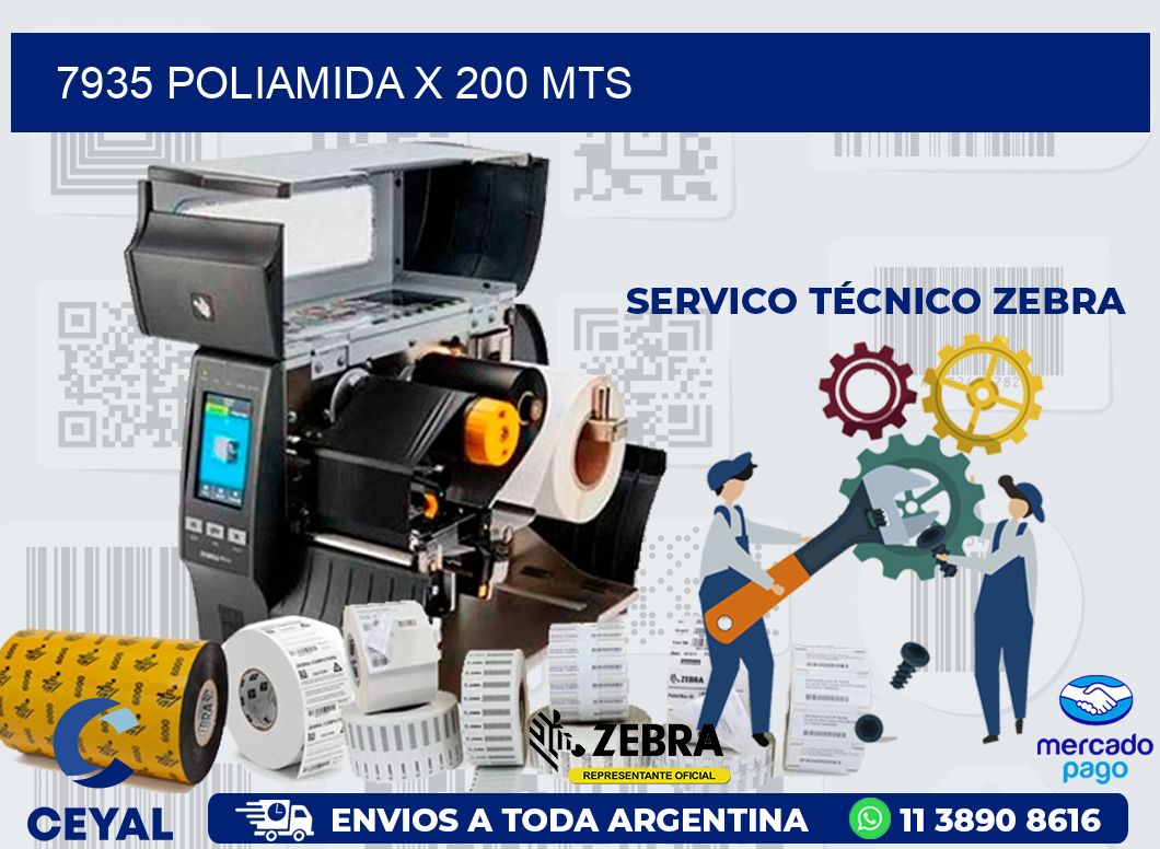 7935 POLIAMIDA X 200 MTS