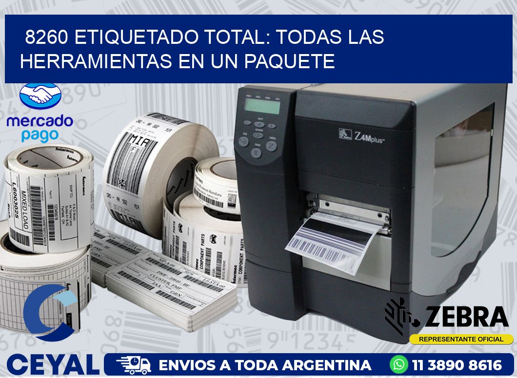 8260 ETIQUETADO TOTAL: TODAS LAS HERRAMIENTAS EN UN PAQUETE