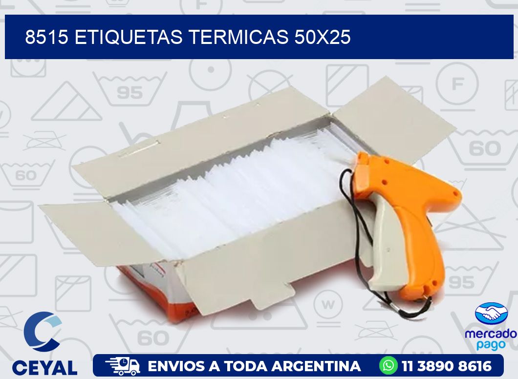 8515 ETIQUETAS TERMICAS 50X25