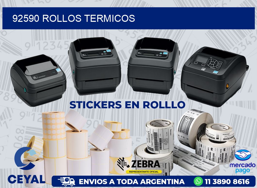 92590 ROLLOS TERMICOS