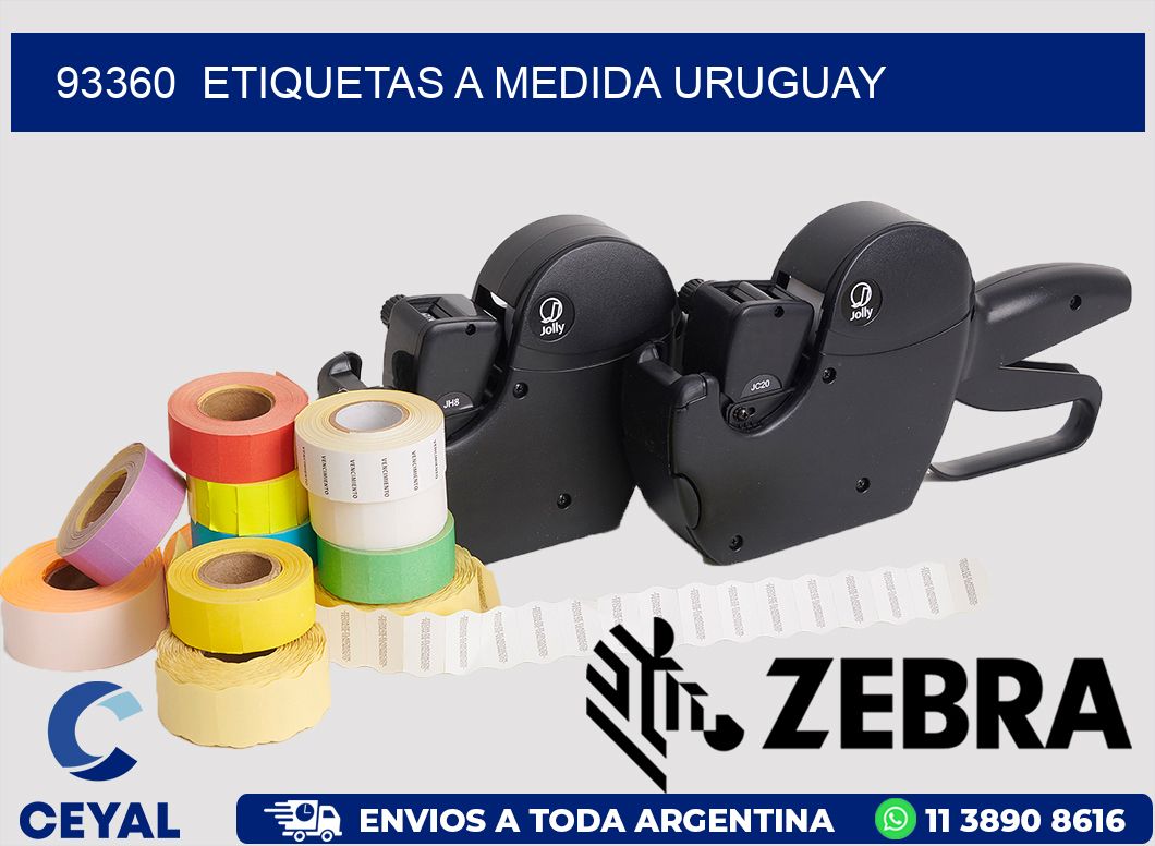 93360  ETIQUETAS A MEDIDA URUGUAY