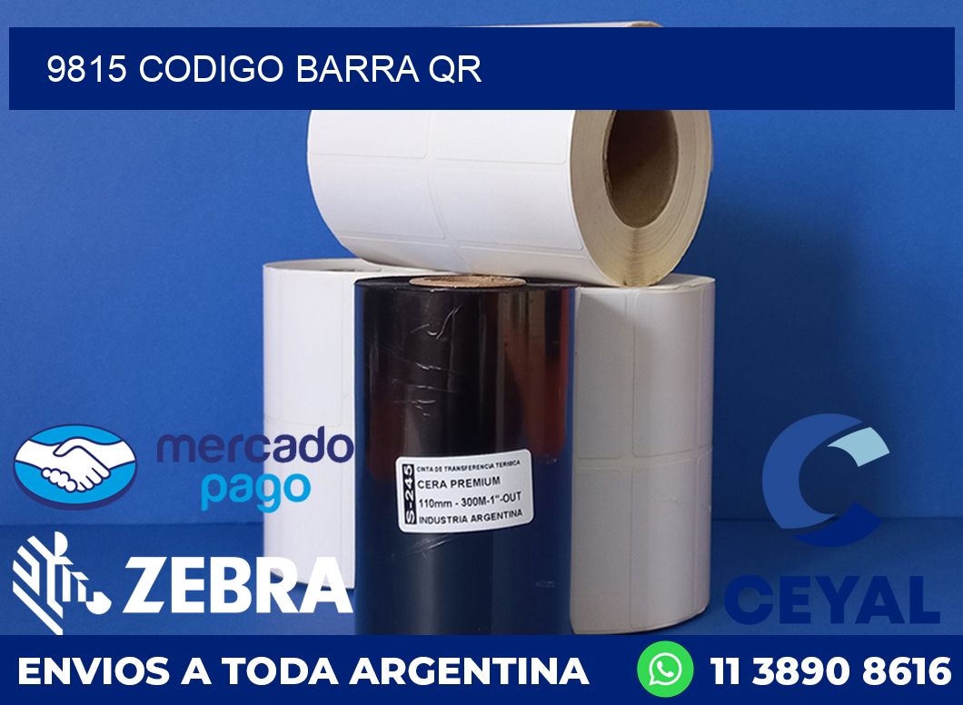 9815 CODIGO BARRA QR
