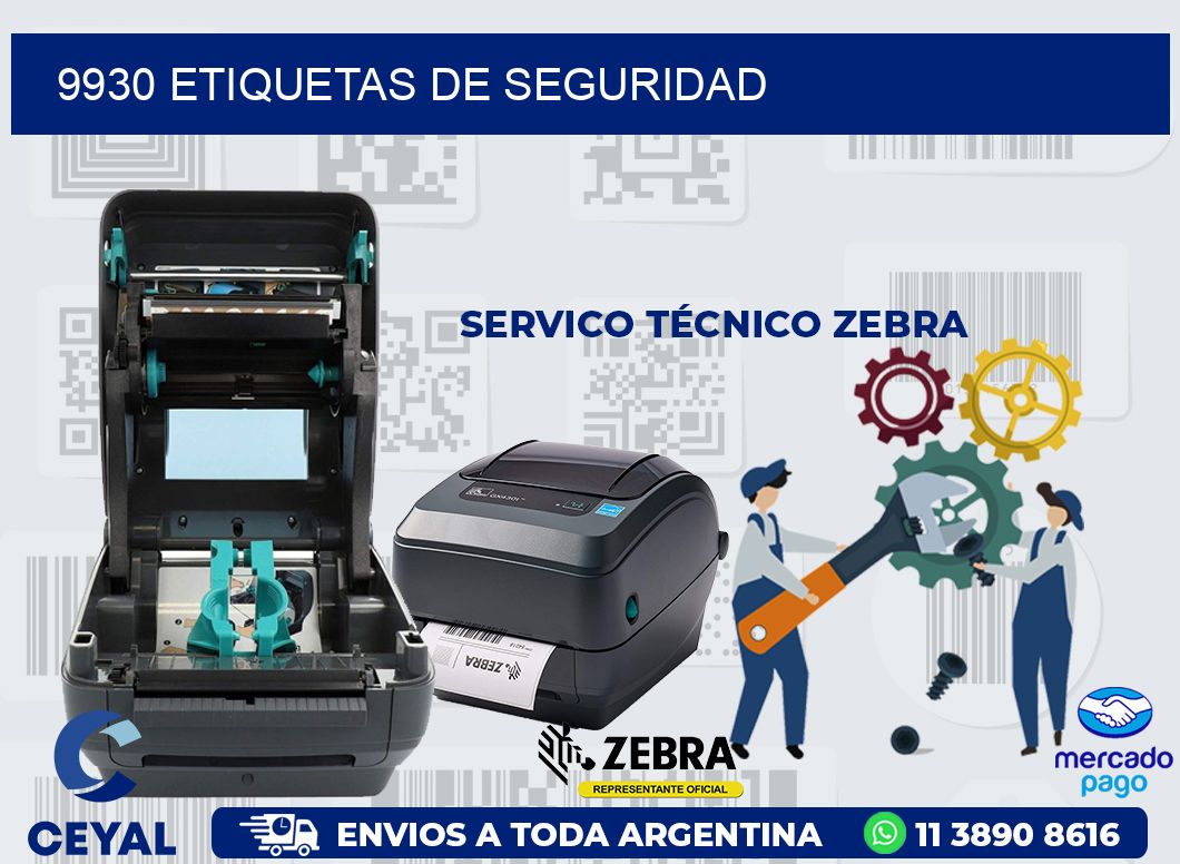 9930 ETIQUETAS DE SEGURIDAD