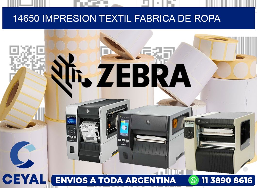 14650 IMPRESION TEXTIL FABRICA DE ROPA