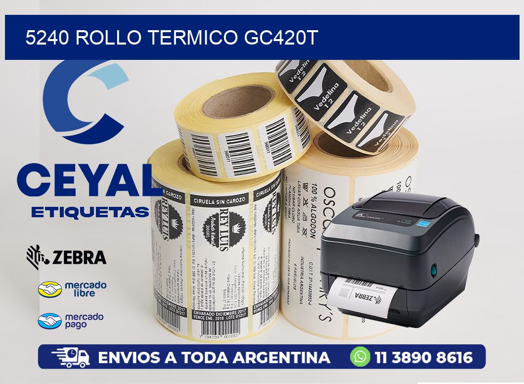 5240 ROLLO TERMICO GC420T