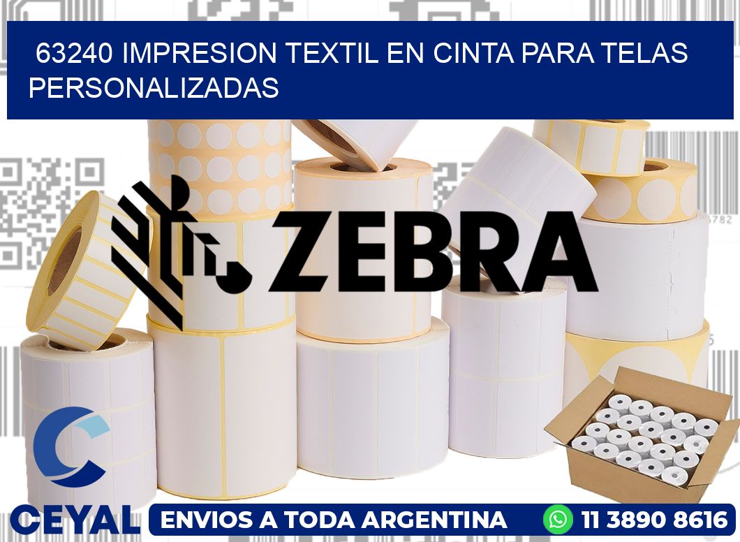 63240 IMPRESION TEXTIL EN CINTA PARA TELAS PERSONALIZADAS