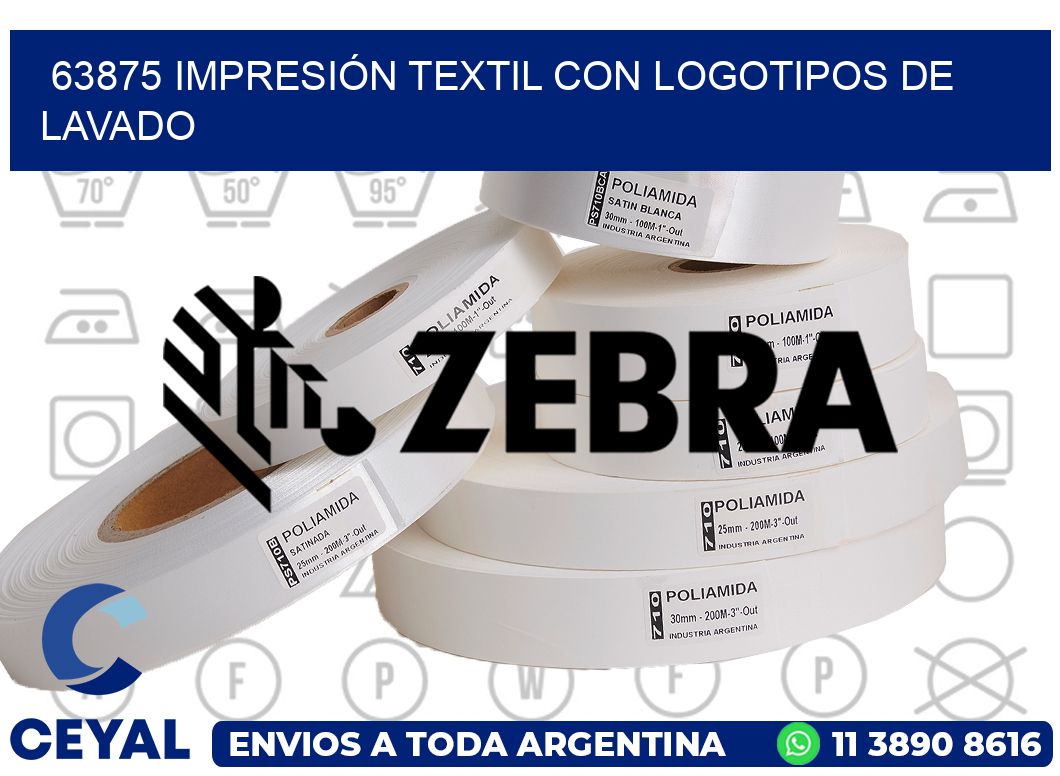 63875 IMPRESIÓN TEXTIL CON LOGOTIPOS DE LAVADO