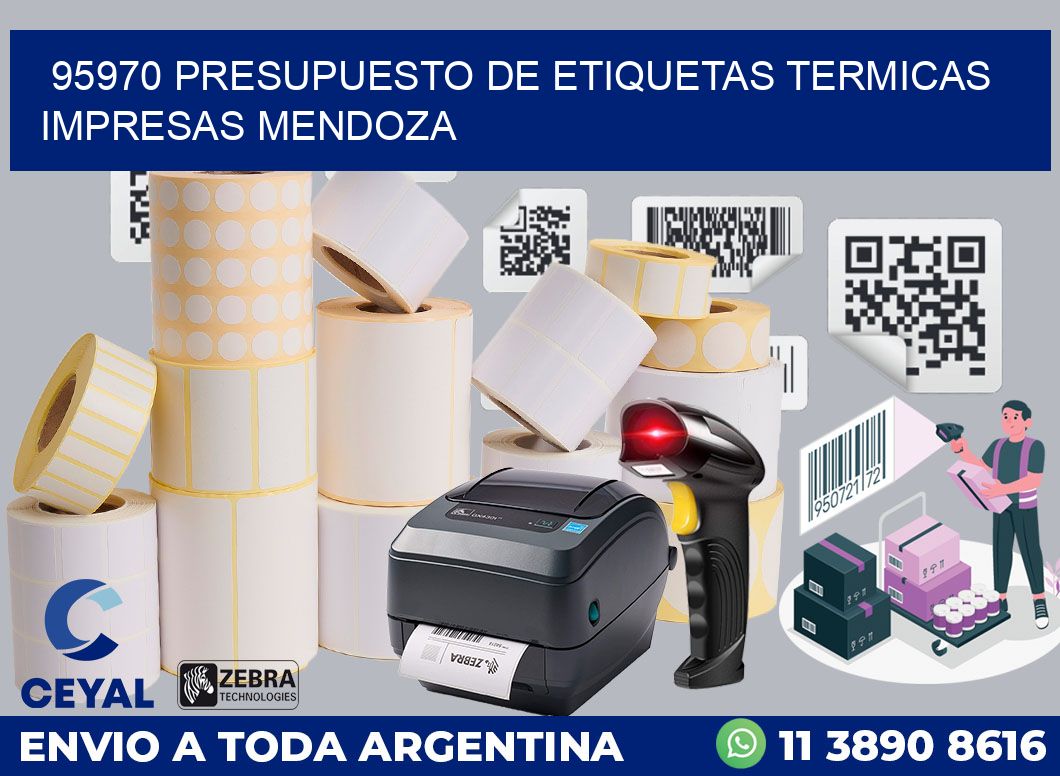 95970 PRESUPUESTO DE ETIQUETAS TERMICAS IMPRESAS MENDOZA