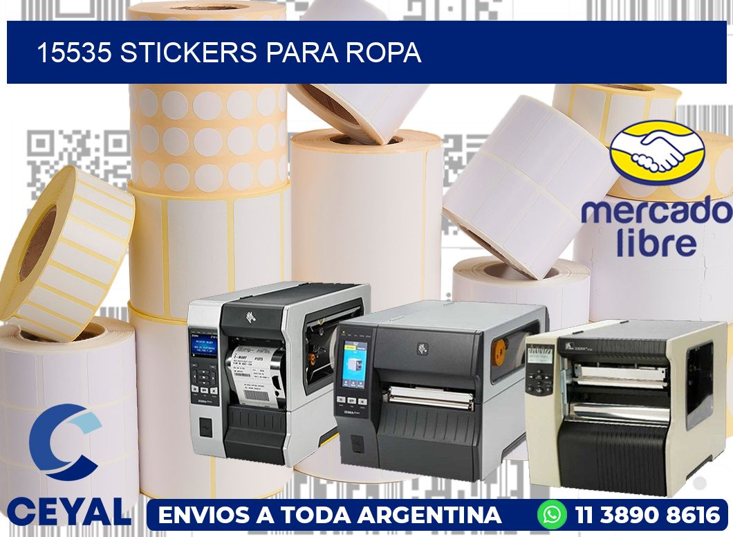 15535 STICKERS PARA ROPA