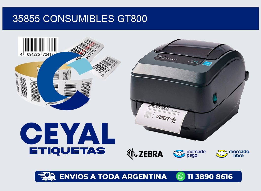 35855 CONSUMIBLES GT800