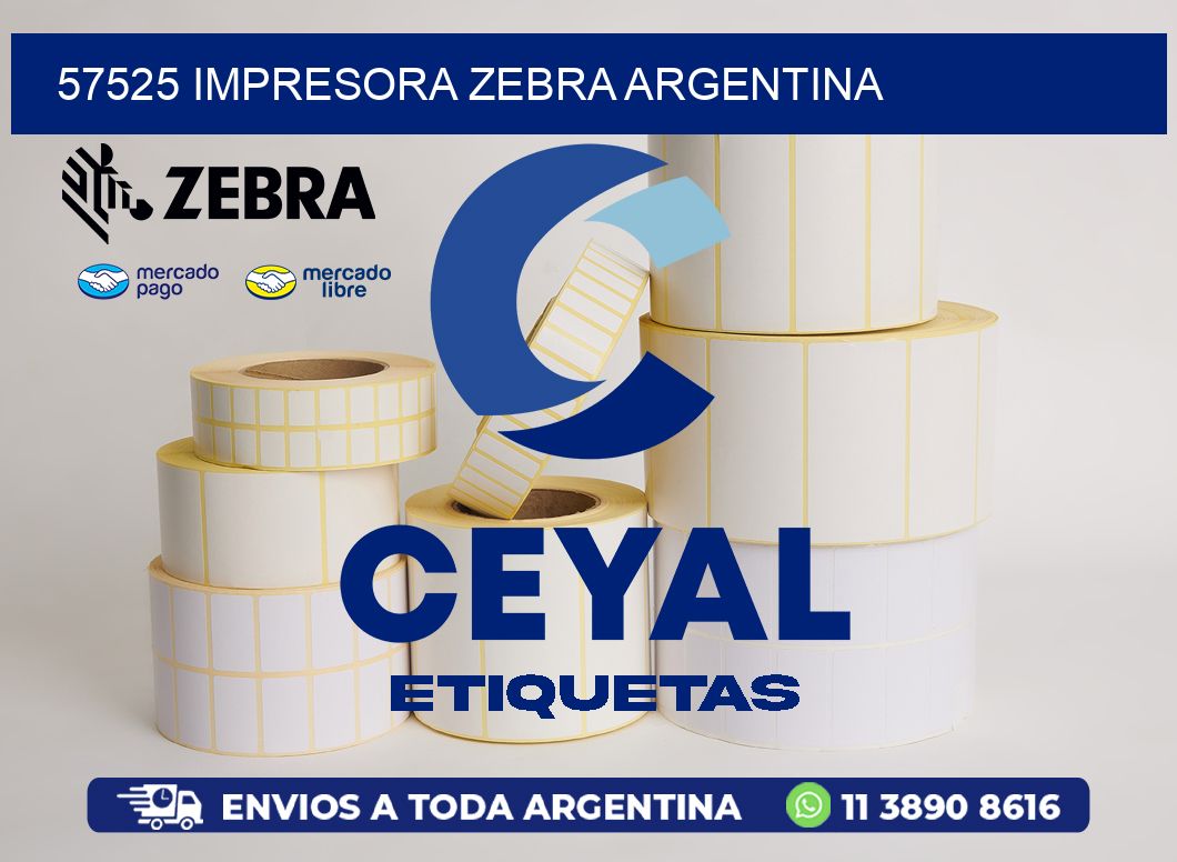 57525 IMPRESORA ZEBRA ARGENTINA