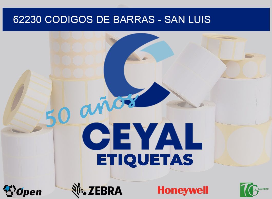 62230 CODIGOS DE BARRAS – SAN LUIS
