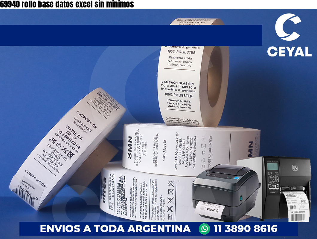 69940 rollo base datos excel sin minimos