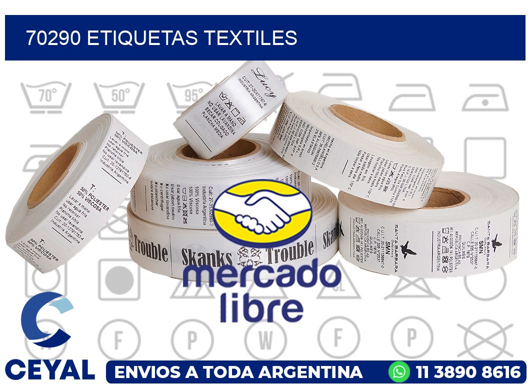 70290 ETIQUETAS TEXTILES