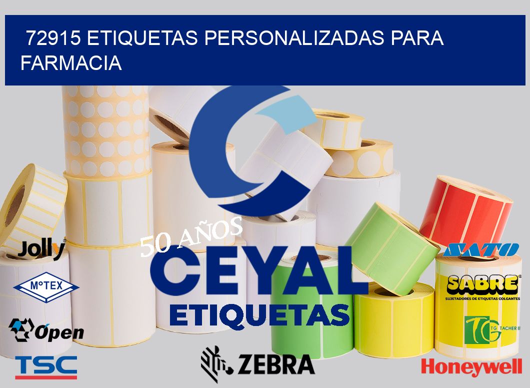 72915 ETIQUETAS PERSONALIZADAS PARA FARMACIA