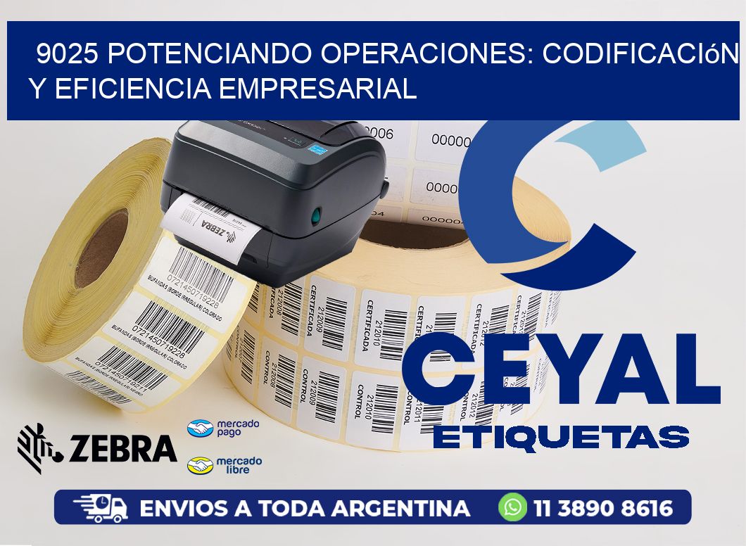9025 Potenciando Operaciones: Codificación y Eficiencia Empresarial