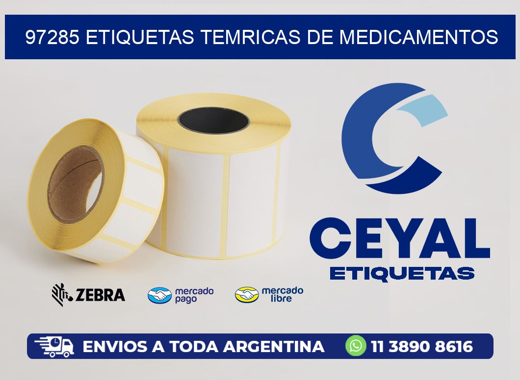 97285 etiquetas temricas de medicamentos