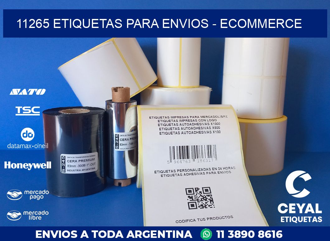 11265 ETIQUETAS PARA ENVIOS – ECOMMERCE