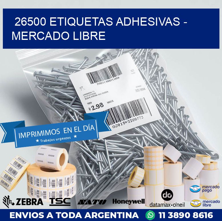 26500 ETIQUETAS ADHESIVAS – MERCADO LIBRE