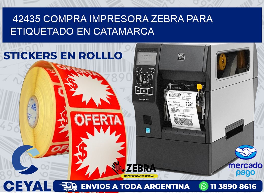 42435 COMPRA IMPRESORA ZEBRA PARA ETIQUETADO EN CATAMARCA