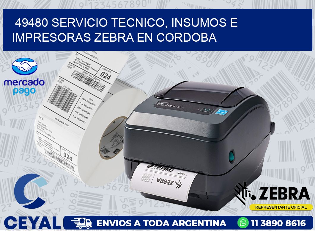 49480 SERVICIO TECNICO, INSUMOS E IMPRESORAS ZEBRA EN CORDOBA