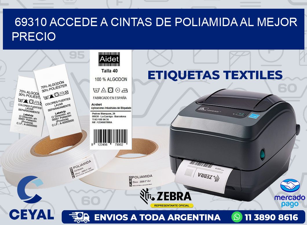 69310 ACCEDE A CINTAS DE POLIAMIDA AL MEJOR PRECIO