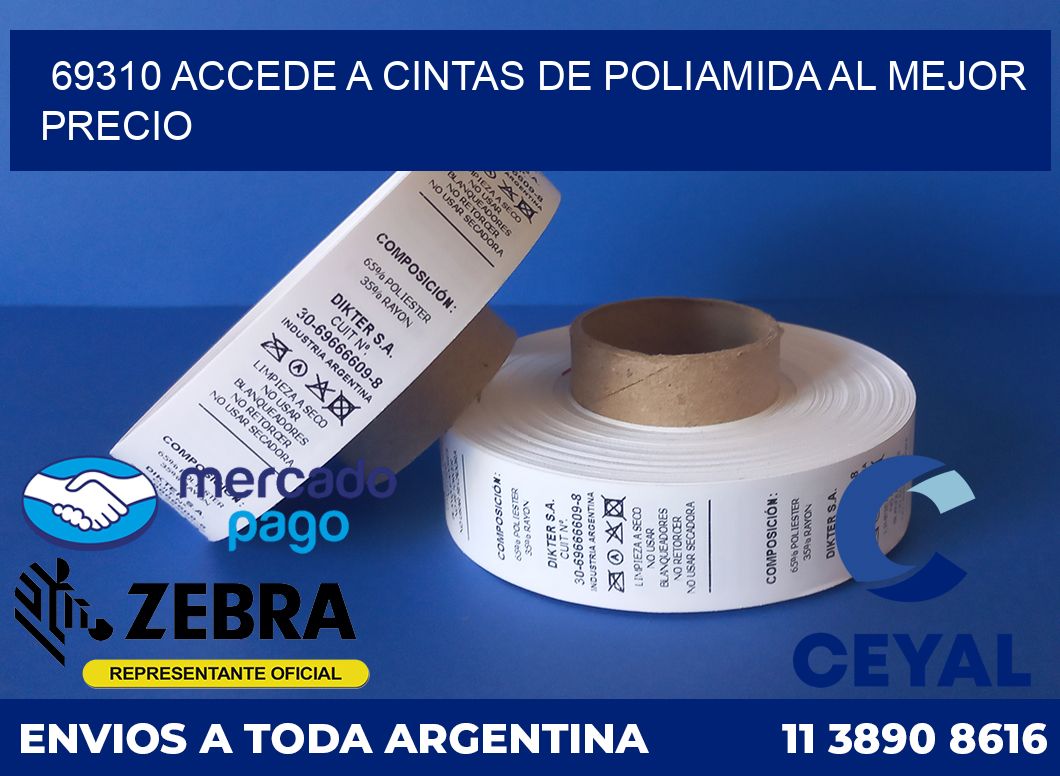 69310 ACCEDE A CINTAS DE POLIAMIDA AL MEJOR PRECIO