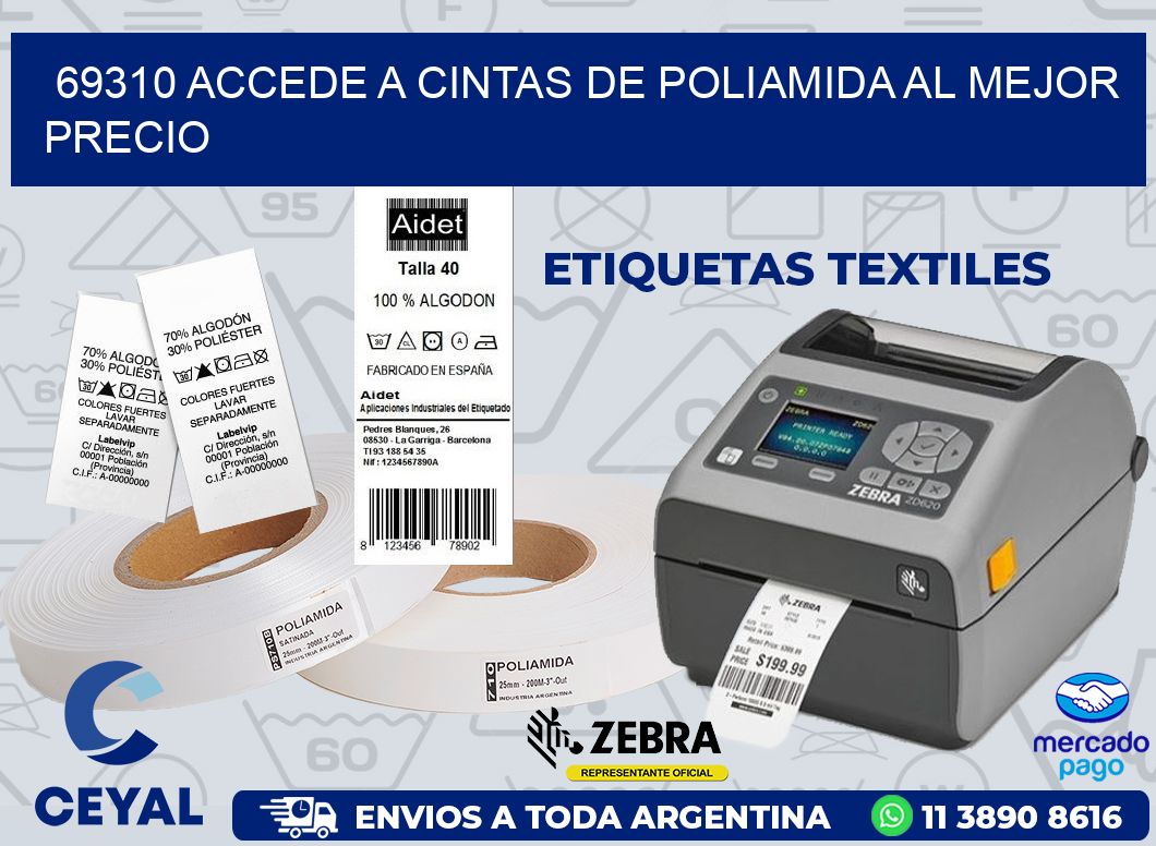 69310 ACCEDE A CINTAS DE POLIAMIDA AL MEJOR PRECIO