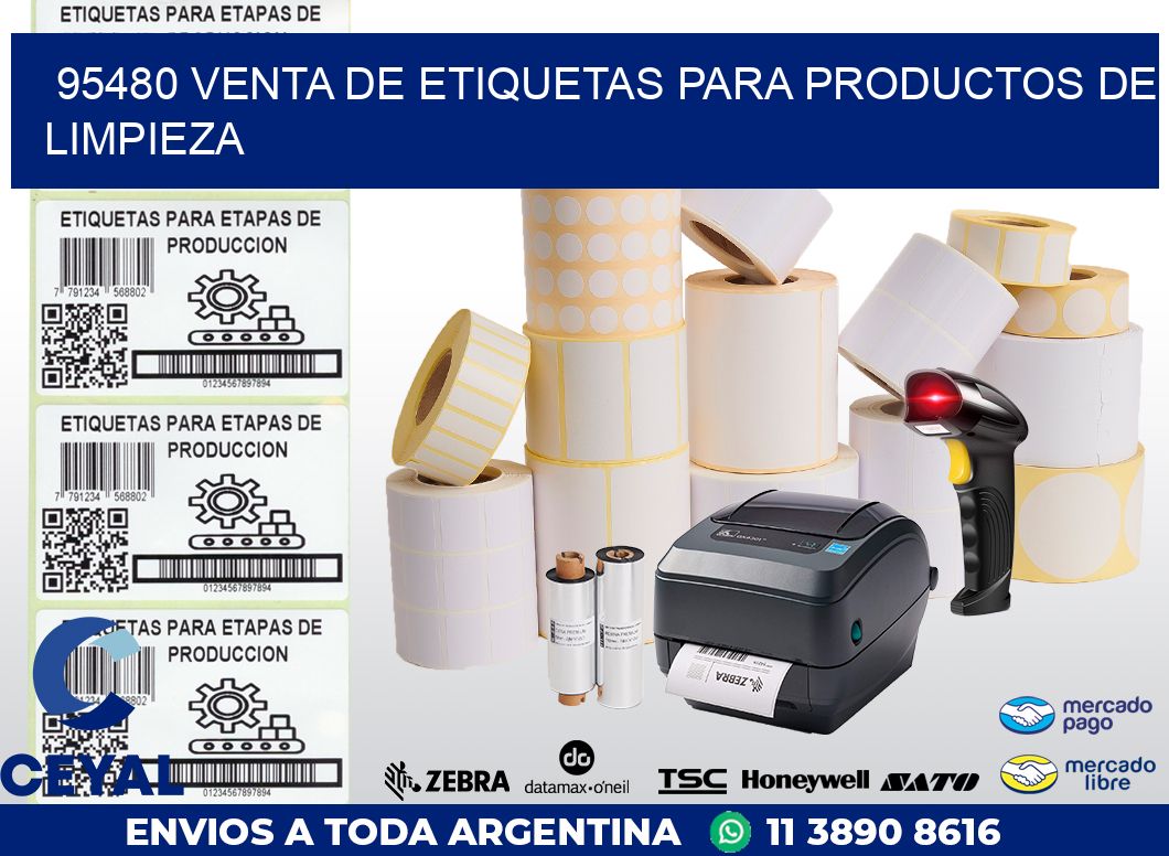 95480 VENTA DE ETIQUETAS PARA PRODUCTOS DE LIMPIEZA
