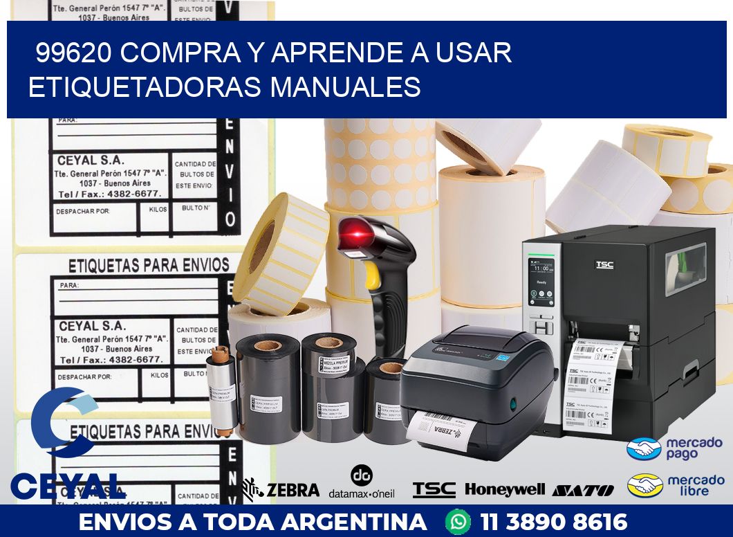 99620 COMPRA Y APRENDE A USAR ETIQUETADORAS MANUALES