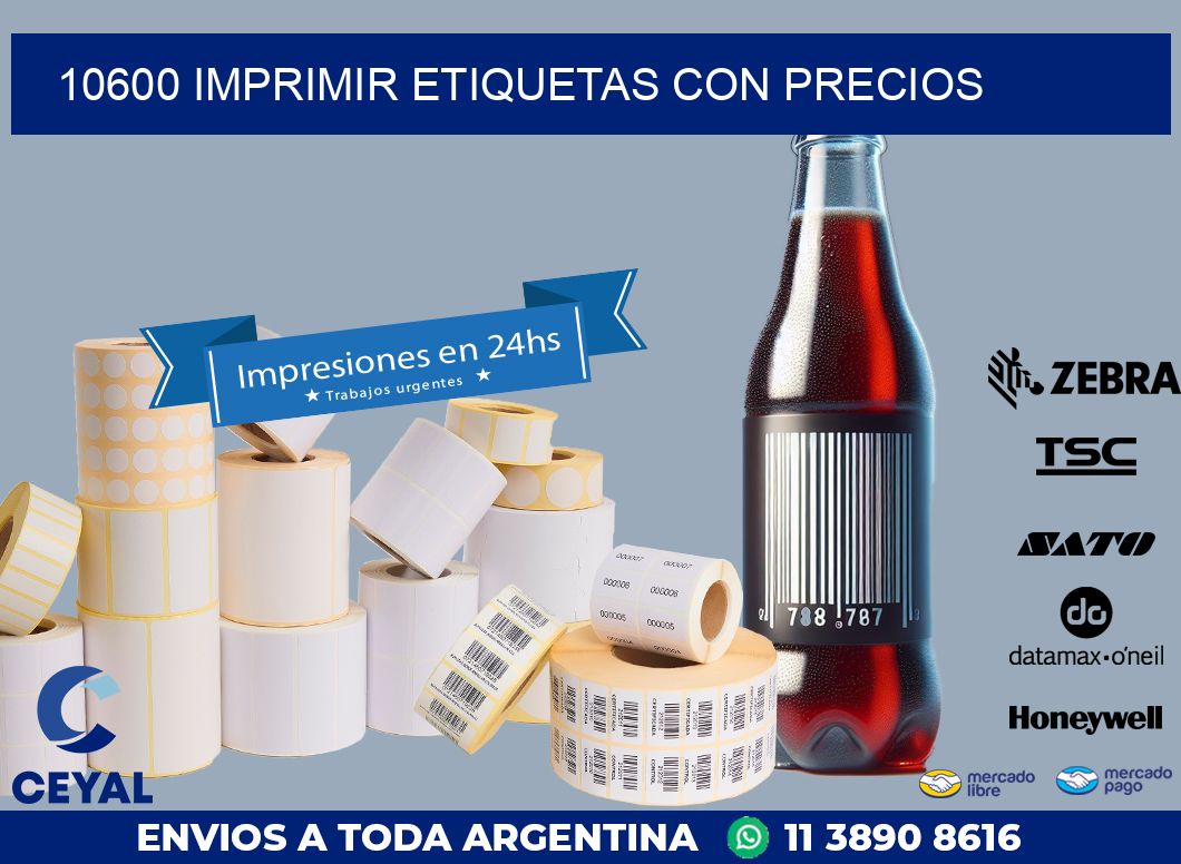 10600 IMPRIMIR ETIQUETAS CON PRECIOS