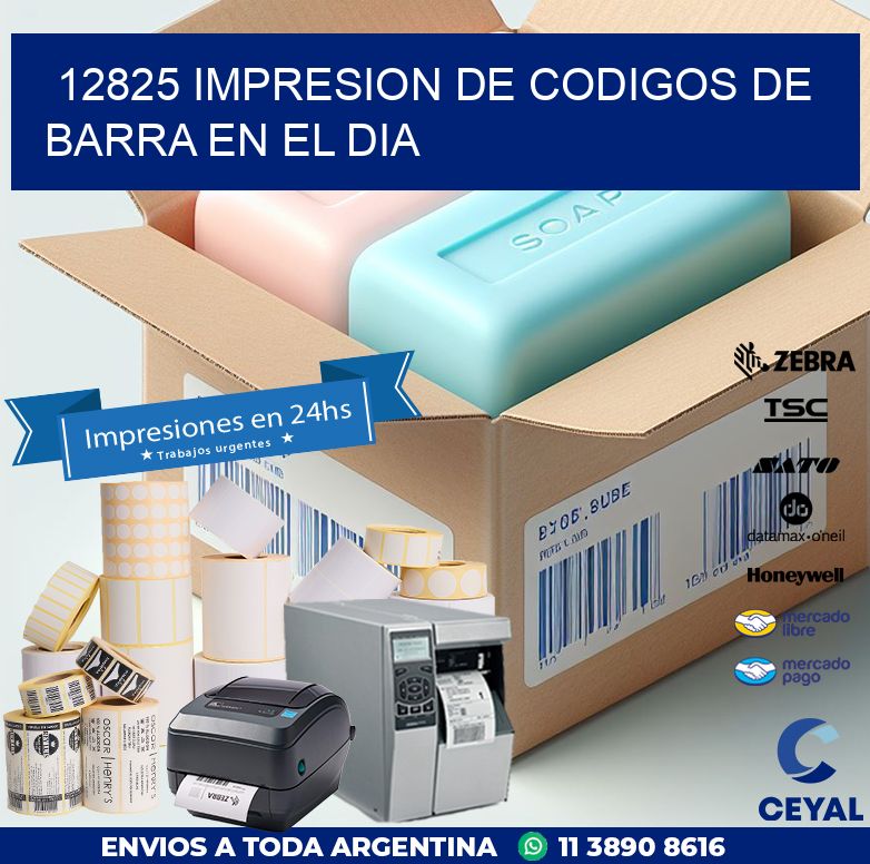 12825 IMPRESION DE CODIGOS DE BARRA EN EL DIA