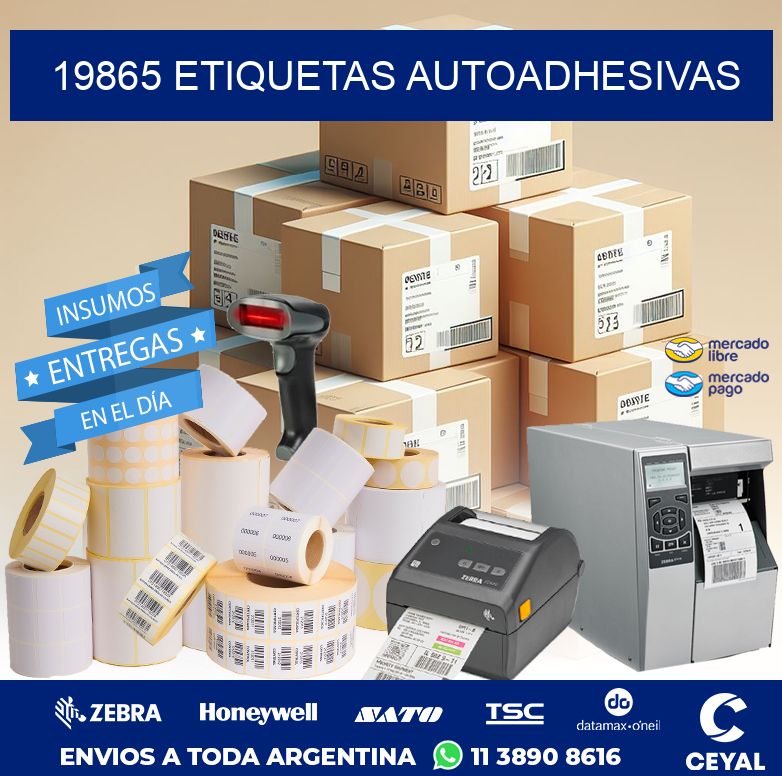 19865 ETIQUETAS AUTOADHESIVAS