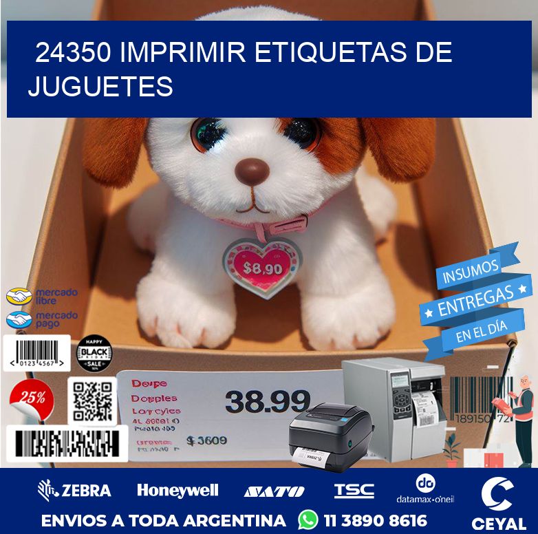 24350 IMPRIMIR ETIQUETAS DE JUGUETES